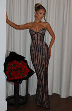 Sukienka maxi Sian – czarna