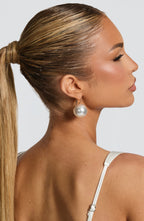 Kolczyki Therese – perłowe