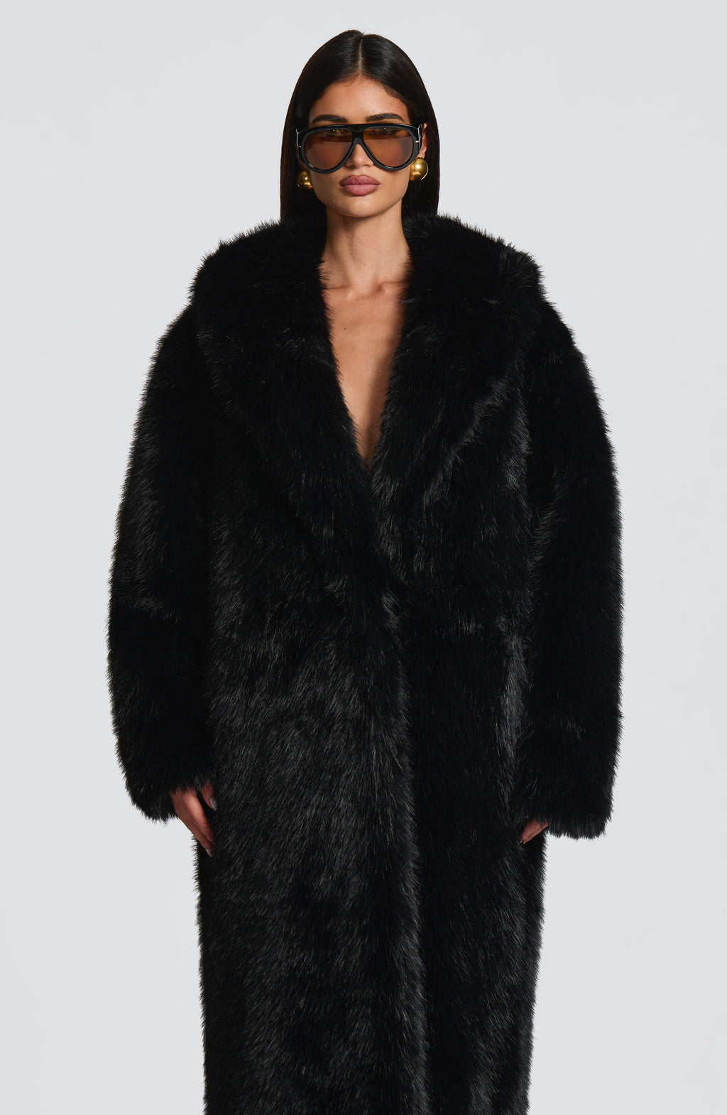 Płaszcz Willow – czarny