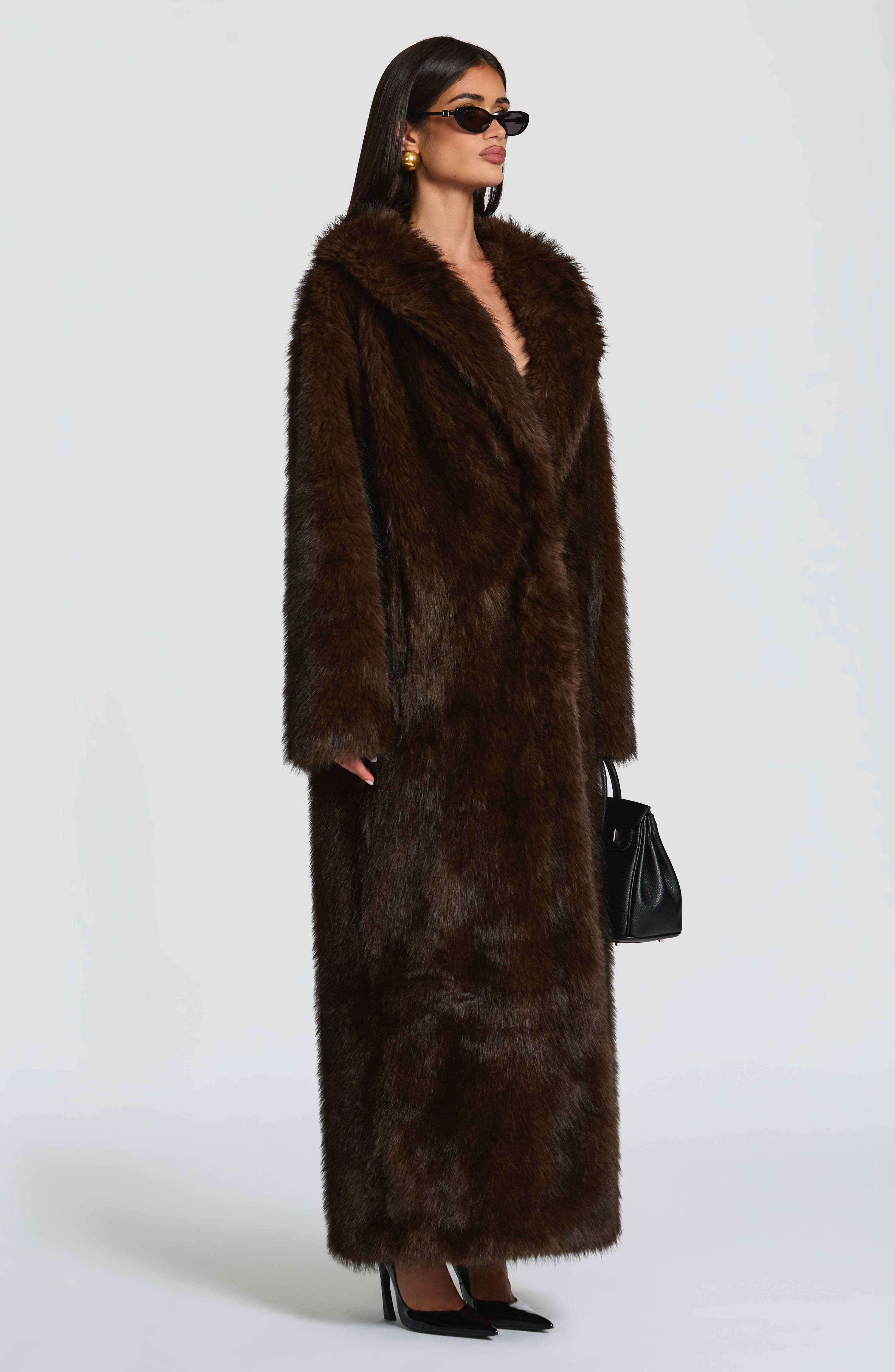 Płaszcz Willow – czekoladowy