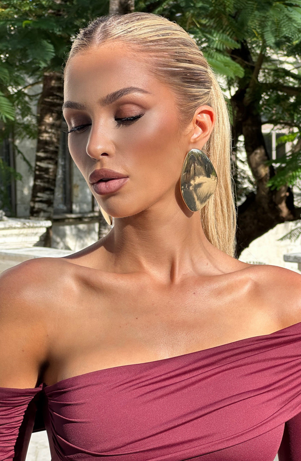 Kolczyki Yuki – złote