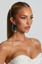 Kolczyki Yuki – srebrne